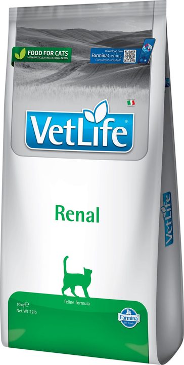 Farmina Vet Life Renal feline formula — пакет 10 кг