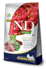 Farmina N&D Quinoa Digestion Lamb Adult Mini — пакет 2,5 кг