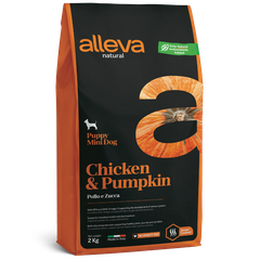 Alleva Natural Chicken & Pumpkin Puppy Mini — пакет 2 кг