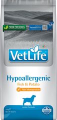 Farmina Vet Life Hypoallergenic Fish & Potato canine formula — пакет 12 кг