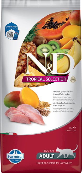 Farmina N&D Tropical Selection Chicken Adult — пакет 10 кг