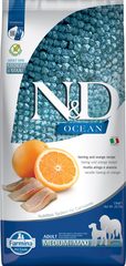 Farmina N&D Ocean Herring & Orange Adult Medium & Maxi — пакет 12 кг
