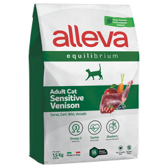 Alleva Equilibrium Sensitive Venison Adult Cat — пакет 1,5 кг