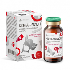 Конафлион, 10 мл pet: справочная карточка, точная упаковка