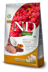 Farmina N&D Quinoa Skin & Coat Quail Adult All Breeds — пакет 2,5 кг