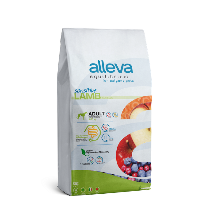 Alleva Equilibrium Sensitive Lamb Adult Mini/Medium — пакет 5 кг