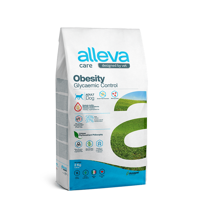 Alleva Care Obesity Glycaemic Control Adult Dog — пакет 2 кг