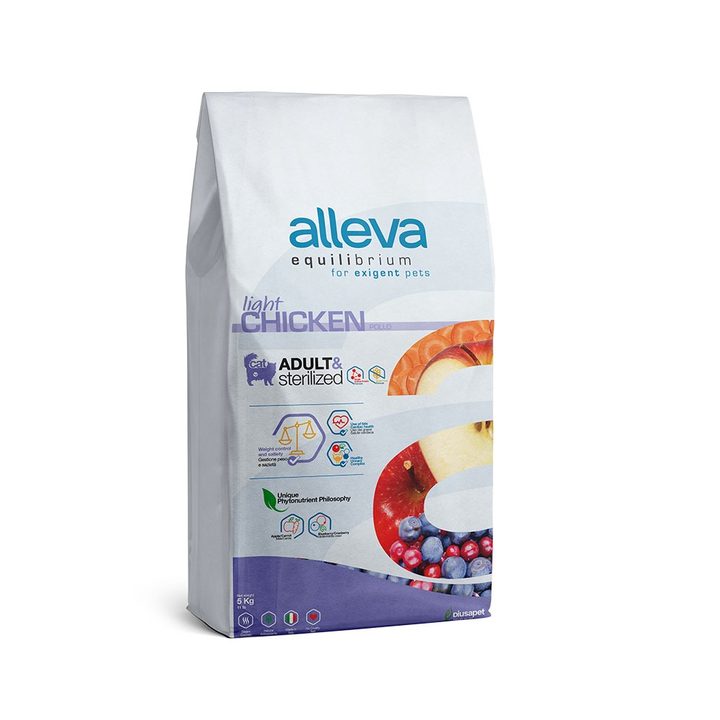 Alleva Equilibrium Chicken Sterilized Cat — пакет 5 кг