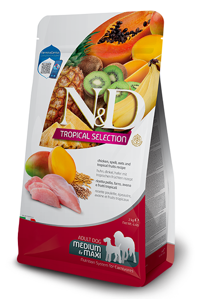 Farmina N&D Tropical Selection Chicken Adult Medium & Maxi — пакет 2 кг