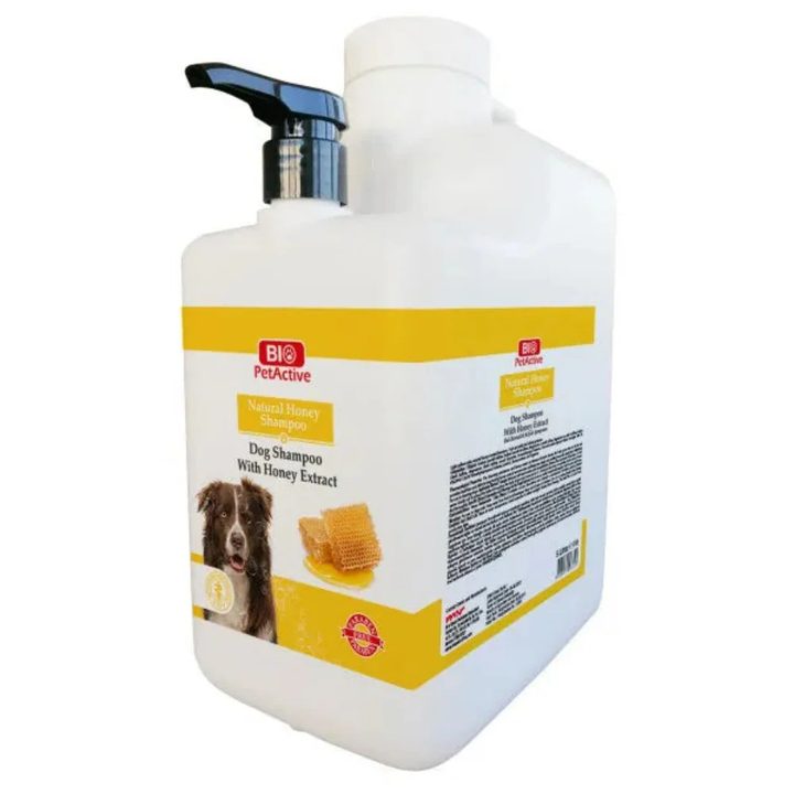 Bio PetActive Natural Honey — медовый шампунь для собак, 5 л