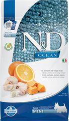 Farmina N&D Ocean Cod, Pumpkin & Orange Adult Mini — пакет 800 г