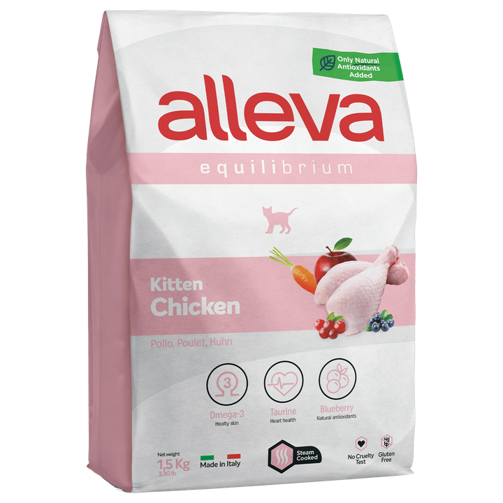 Alleva Equilibrium Chicken Kitten — пакет 1,5 кг