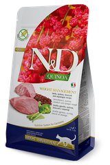Farmina N&D Quinoa Weight Management Lamb Adult Cat — пакет 1,5 кг