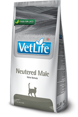 Farmina Vet Life Neutered Male feline formula — пакет 2 кг