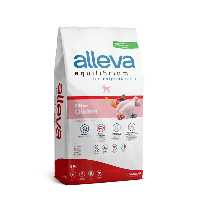 Alleva Equilibrium Chicken Kitten — пакет 5 кг
