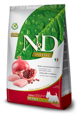 Farmina N&D Prime Chicken & Pomegranate Adult Mini — пакет 2,5 кг
