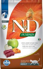 Farmina N&D Pumpkin Venison, Pumpkin and Apple Adult Cat — пакет 5 кг