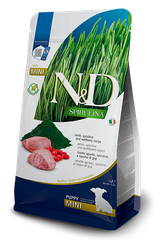Farmina N&D Spirulina Lamb, Spirulina and Wolfberry puppy mini — пакет 2 кг
