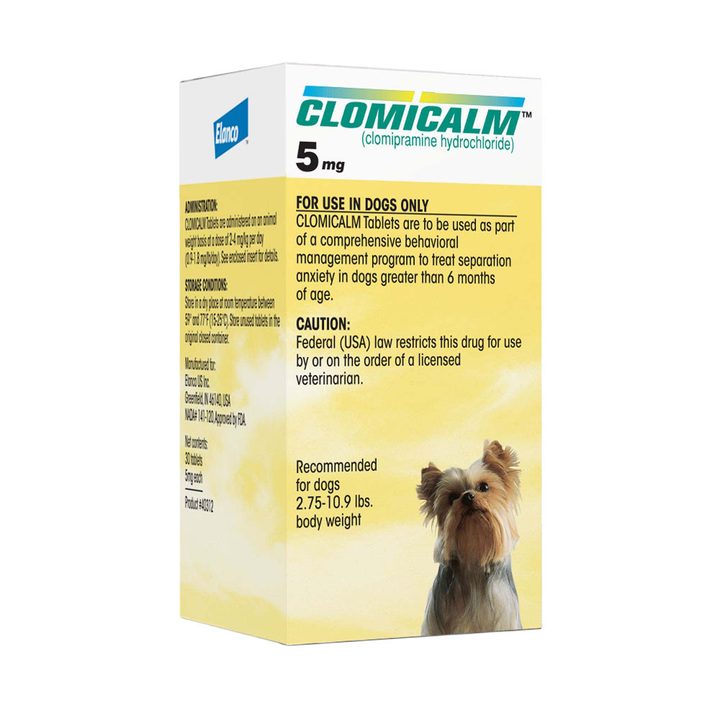 Кломикалм 5 мг Clomicalm