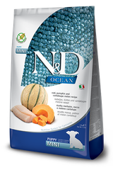 Farmina N&D Ocean Cod, Pumpkin and Cantaloupe Melon Puppy Mini — пакет 2,5 кг