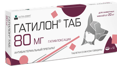 Гатилон ТАБ — упаковка 10 таблеток по 80 мг