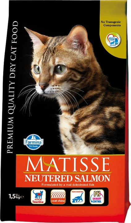 Farmina Matisse Neutered Salmon — пакет 1,5 кг