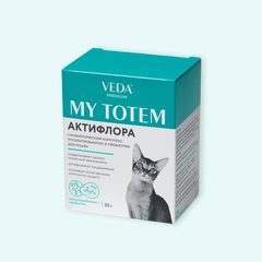 Актифлора MY TOTEM для кошек — 30 саше по 1 г
