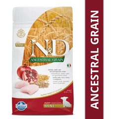Farmina N&D Ancestral Grain Chicken & Pomegranate Puppy Mini — пакет 800 г
