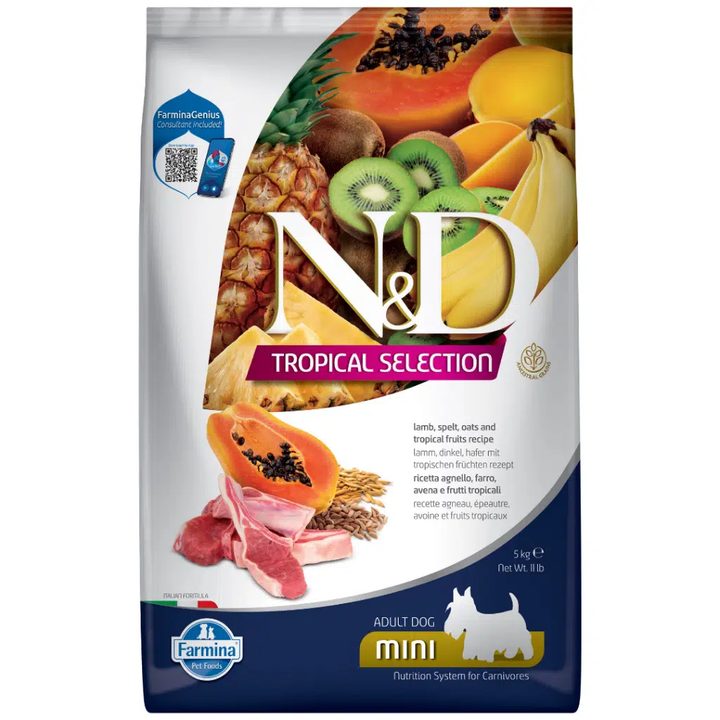 Farmina N&D Tropical Selection Lamb Adult Mini — пакет 5 кг