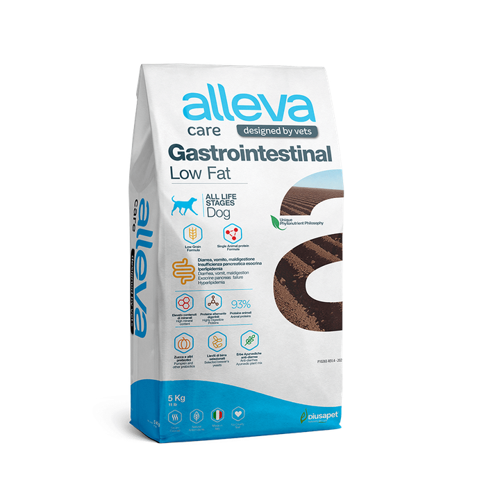 Alleva Care Gastrointestinal Low Fat Dog — пакет 5 кг