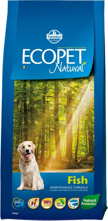 Farmina Ecopet Natural Fish Medium — пакет 12 кг