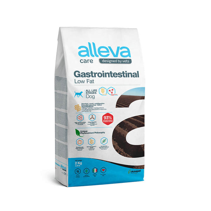 Alleva Care Gastrointestinal Low Fat Dog — пакет 2 кг