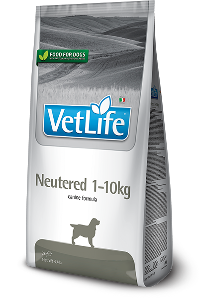 Farmina Vet Life Neutered 1–10kg canine formula — пакет 2 кг