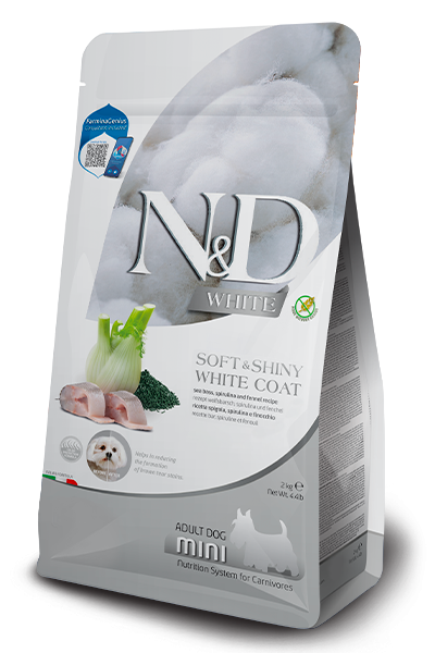 Farmina N&D White Adult Mini — пакет 2 кг
