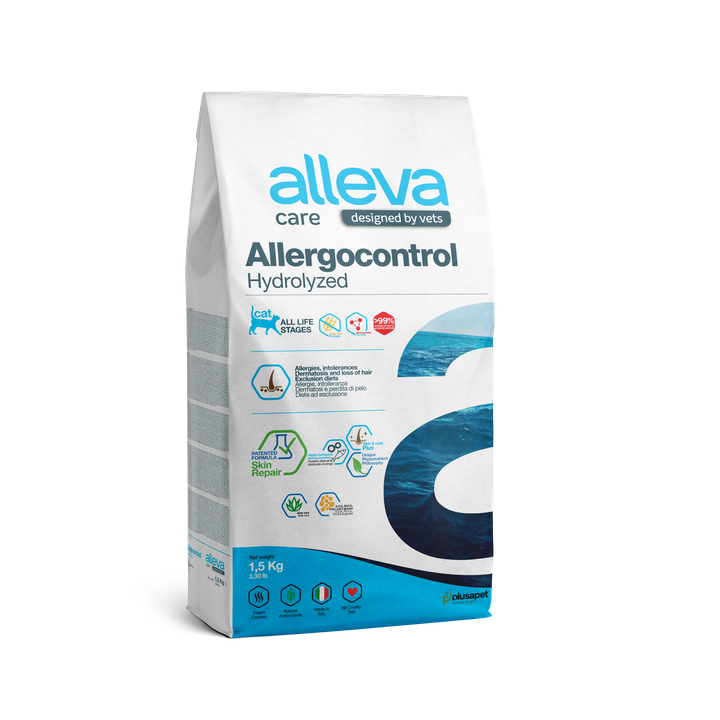 Alleva Care Allergocontrol Hydrolyzed Cat — пакет 1,5 кг