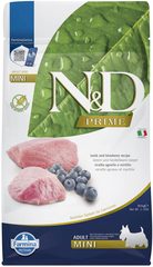 Farmina N&D Prime Lamb & Blueberry Adult Mini — пакет 800 г