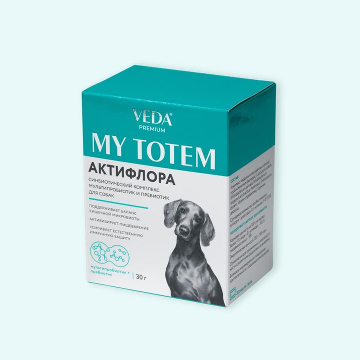 Актифлора MY TOTEM для собак — 30 саше по 1 г