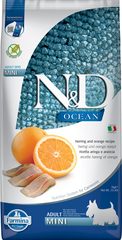 Farmina N&D Ocean Herring & Orange Adult Mini — пакет 7 кг