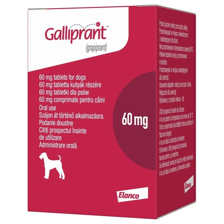 Галлипрант (Galliprant / Grapiprant) 60 мг 30 таблеток