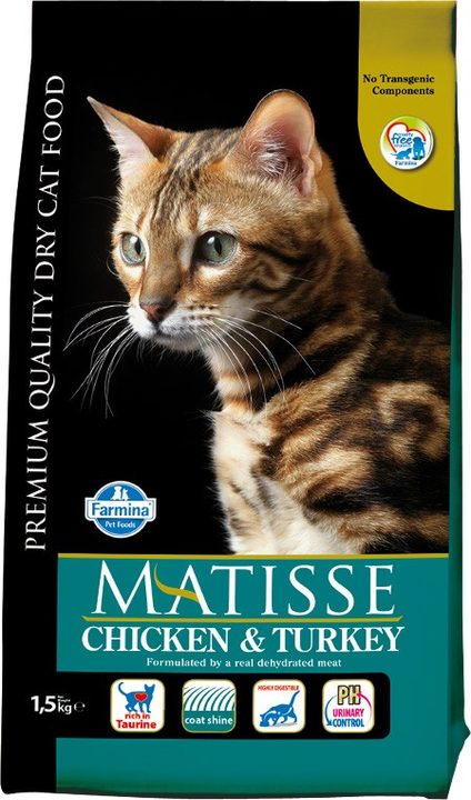 Farmina Matisse Chicken & Turkey — пакет 1,5 кг