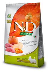Farmina N&D Pumpkin Boar and Apple Adult Mini — пакет 2,5 кг