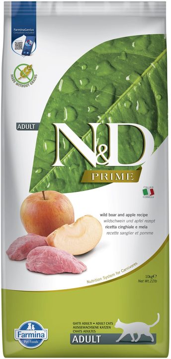 Farmina N&D Prime Wild Boar & Apple Adult — пакет 10 кг