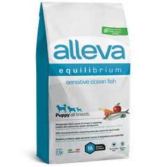 Alleva Equilibrium Sensitive Ocean Fish Puppy All Breeds — пакет 2 кг