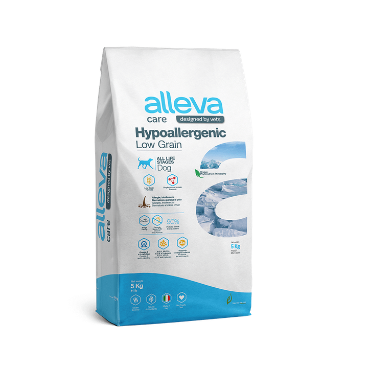 Alleva Care Hypoallergenic Low Grain Dog — пакет 5 кг