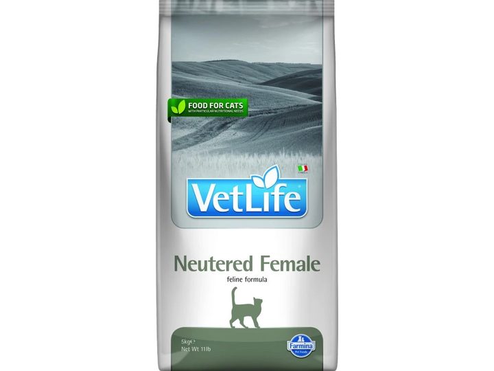 Farmina Vet Life Neutered Female feline formula — пакет 5 кг
