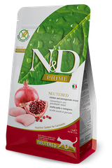 Farmina N&D Prime Chicken & Pomegranate Neutered — пакет 1,5 кг