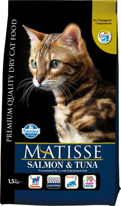 Farmina Matisse Salmon & Tuna — пакет 1,5 кг