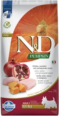 Farmina N&D Pumpkin Chicken and Pomegranate Adult Mini — пакет 7 кг
