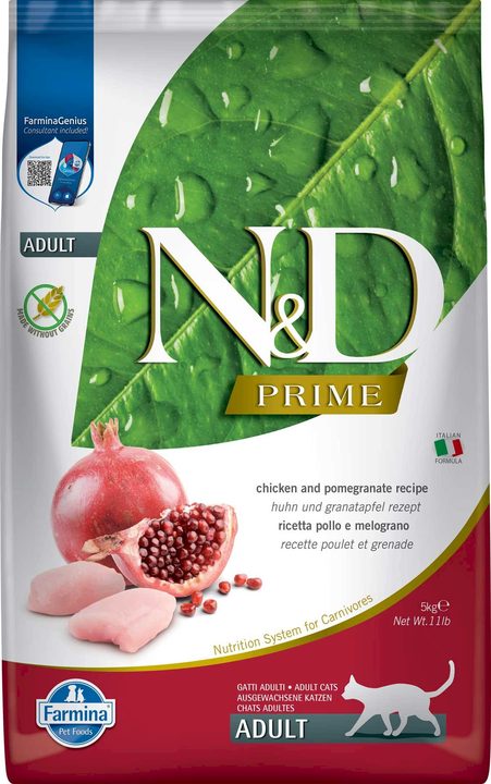 Farmina N&D Prime Chicken & Pomegranate Adult — пакет 5 кг