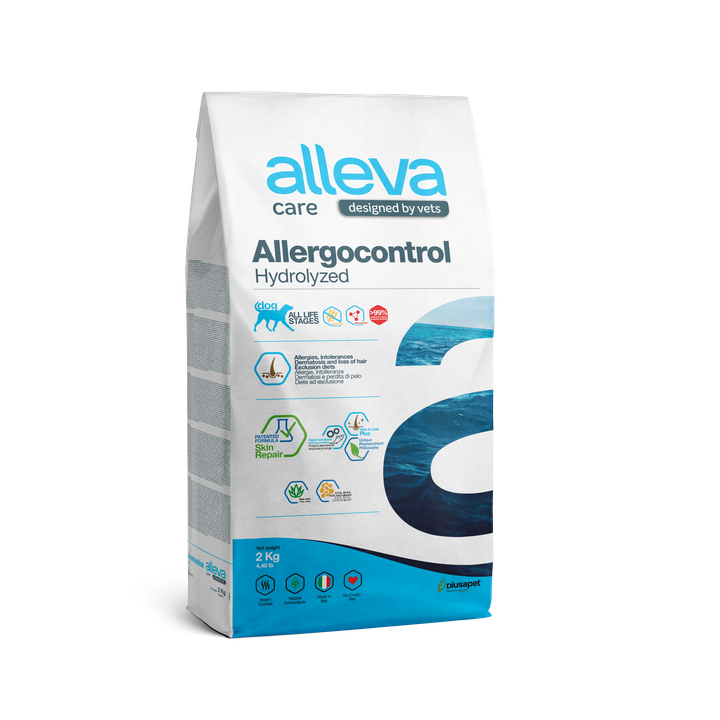 Alleva Care Allergocontrol Hydrolyzed Dog — пакет 2 кг